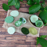 DIY-Box: Seifenset Blattgrün 'Natur und Entspannung' mit Reliefeinlagen