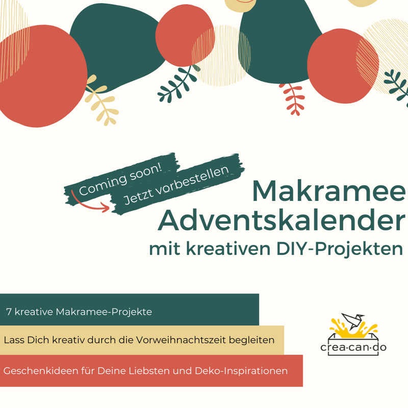 Makramee Adventskalender - DIY-Projekte - Creacando